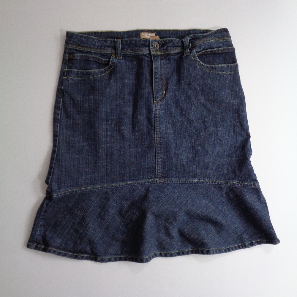 Canyon River Blues Jean Skirt Womans M 10/12